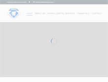 Tablet Screenshot of howellfamilydentist.com